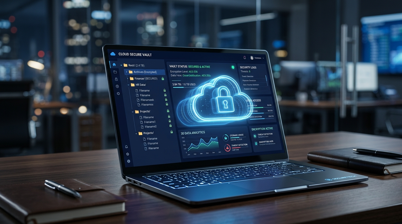 Locker File Cloud Storage Dashboard